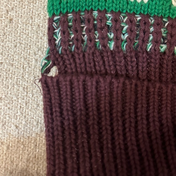 {Scotch Shrunk} Shrunk Melange Pom Pom Beanie Hat - Sz S - Picture 6 of 8